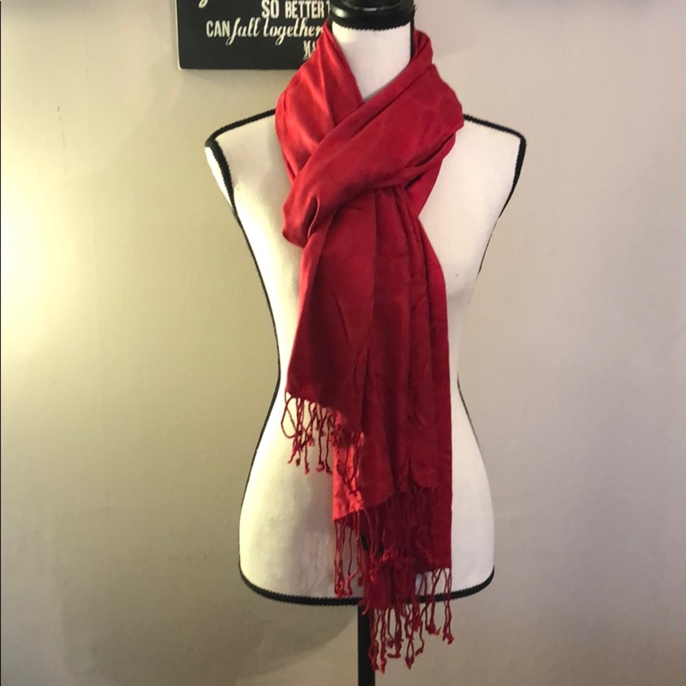 Red Scarf - Picture 3 of 5